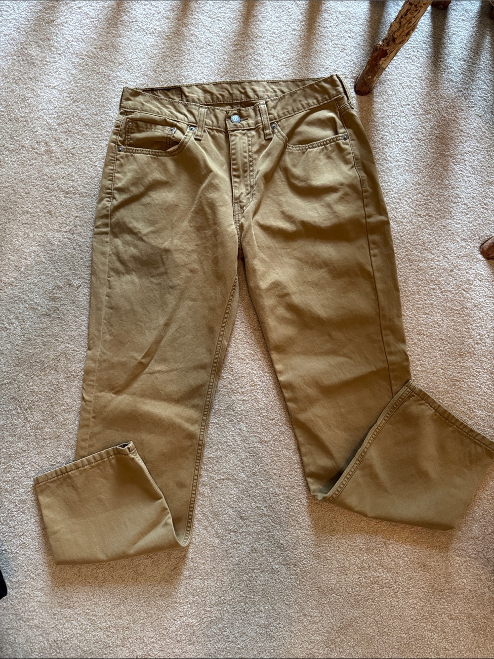 Levi's Men's Chinos Khaki Brown Pants